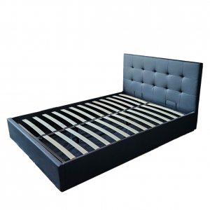 lit coffre simili cuir