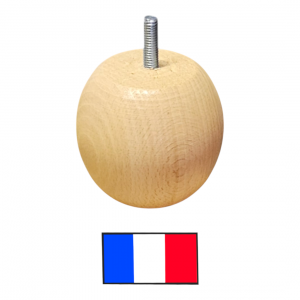 Jeux de pieds sommier tapissier hauteur 8 cm