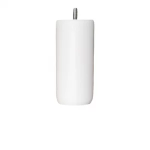 Pieds sommier tapissier Blanc hauteur 15 cm
