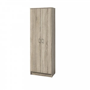 Armoire 60 Ray Sonoma 2 portes et 4 étagères