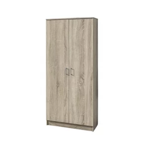 Armoire 80 Ray Sonoma 2 portes et 4 étagères