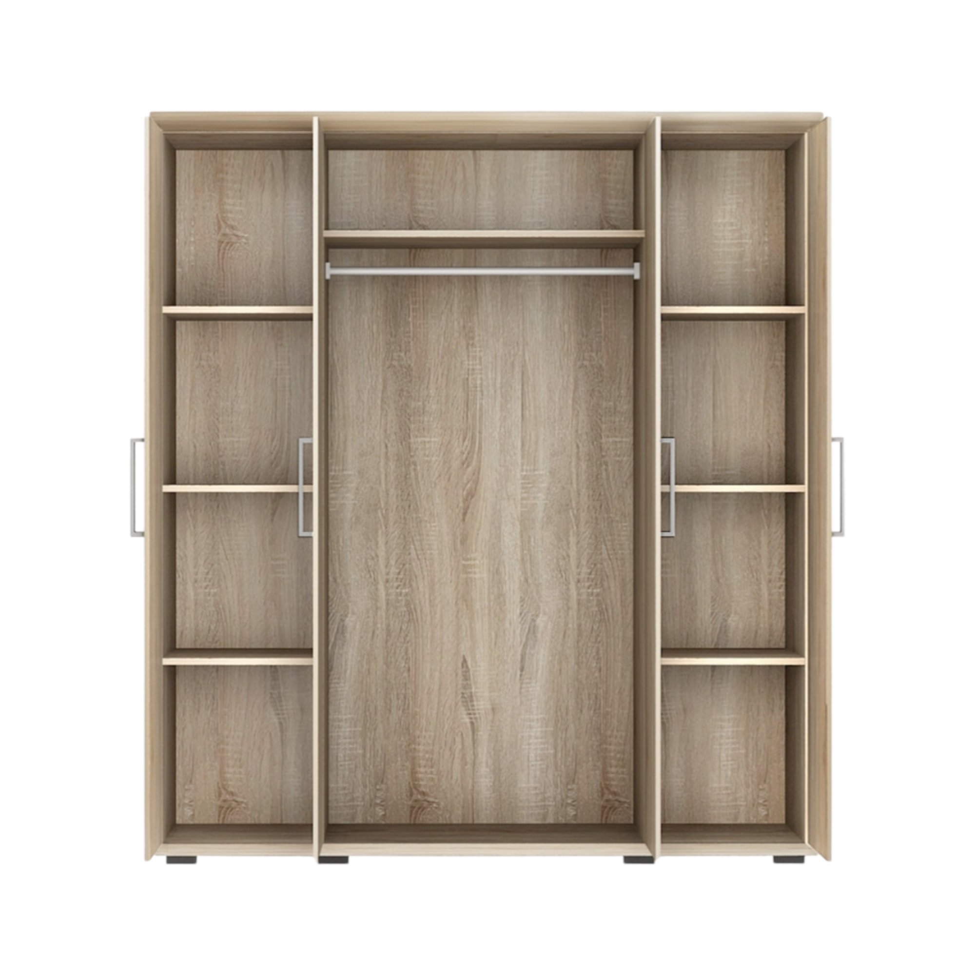 Armoire 160 Mike Sonoma 4 portes – Image 2