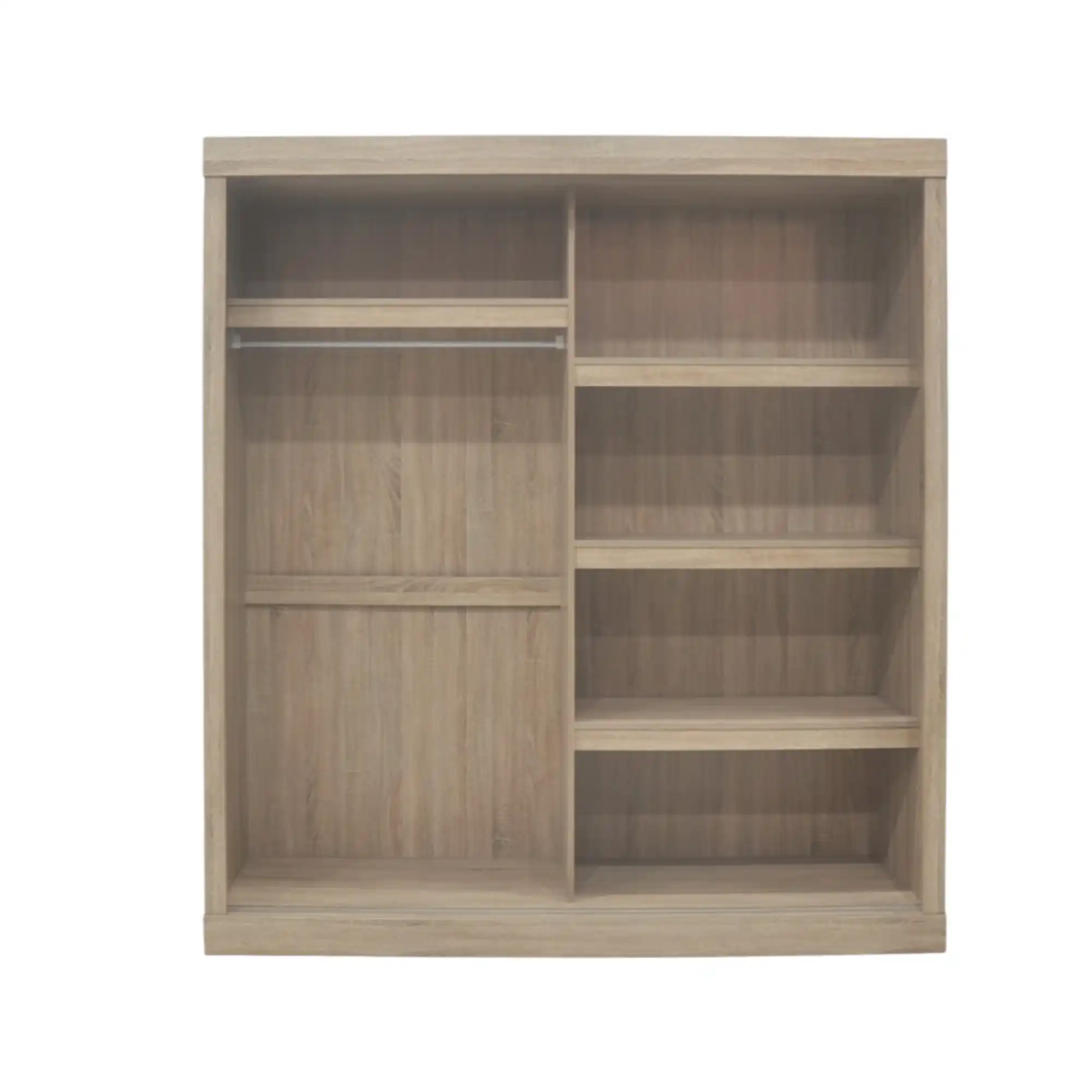 Armoire 183 Mike Sonoma 2 portes coulissantes – Image 2