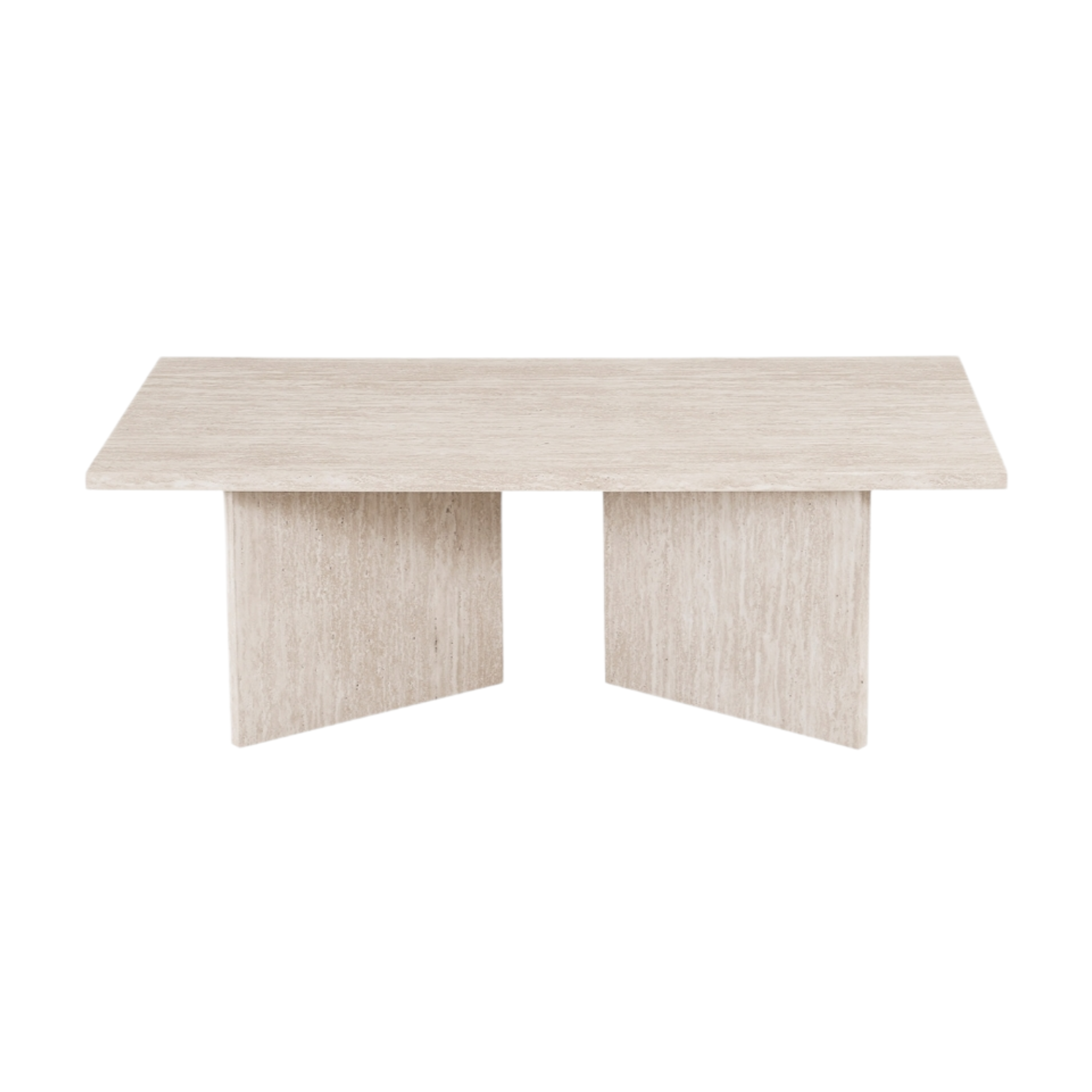 Table basses Litar Décor Travertin Beige