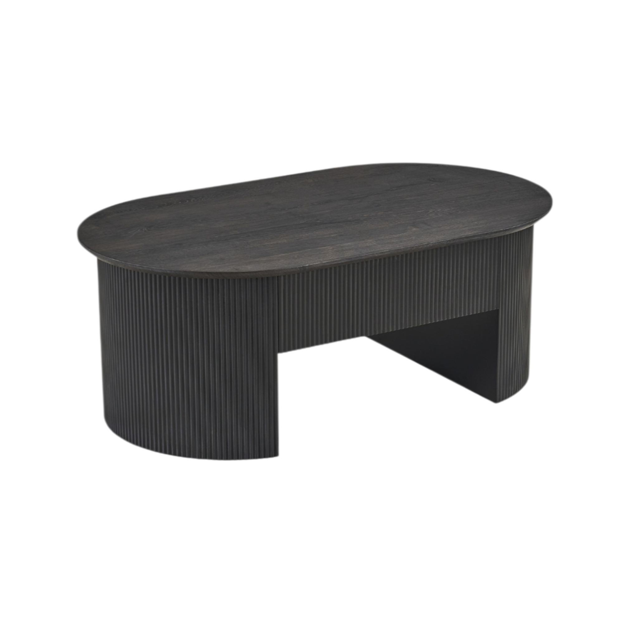 Table basse Lagos 120 cm Plateau relevable Décor Brun foncé – Image 2