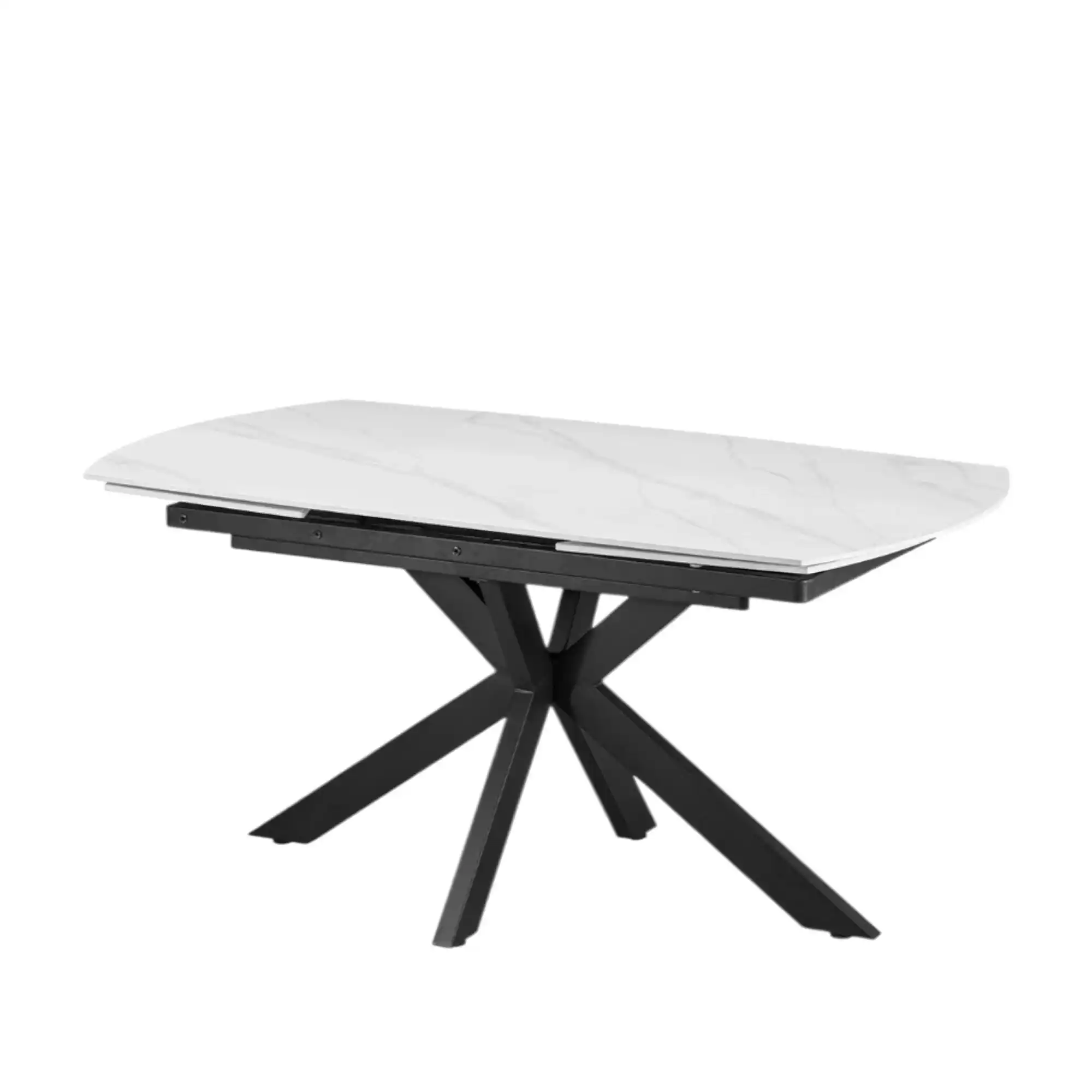 Table extensible Ares 160-240 cm Ovale Danoise Pierre Blanc – Image 2
