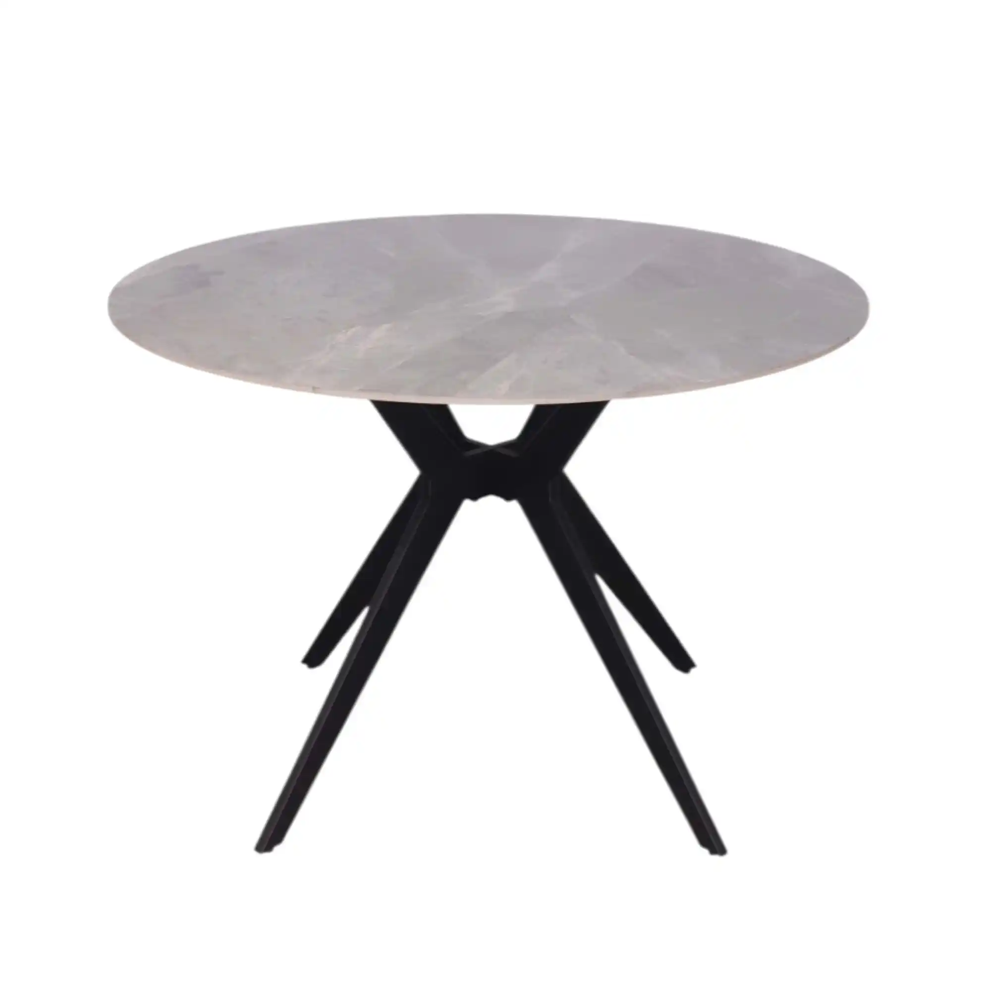 Table Apollo 110 cm Pierre Brillante Ronde Italian Gris – Image 2