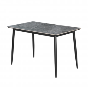 Table Kenzon 120 cm Rectangulaire Pierre Gris