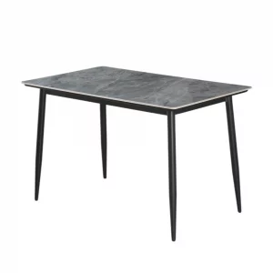 Table Kenzon 120 cm Rectangulaire Pierre Gris