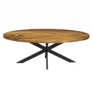 Table Alexa 200 cm Ovale Bois de Manguier
