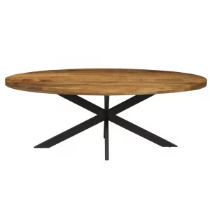 Table Alexa 200 cm Ovale Bois de Manguier