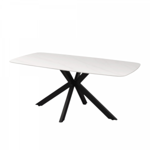 Table Apollo 180 cm Ovale Danoise Pierre Blanc
