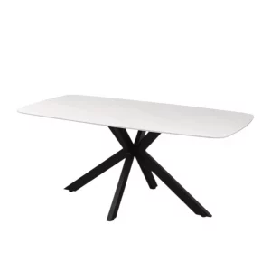 Table Apollo 180 cm Ovale Danoise Pierre Blanc