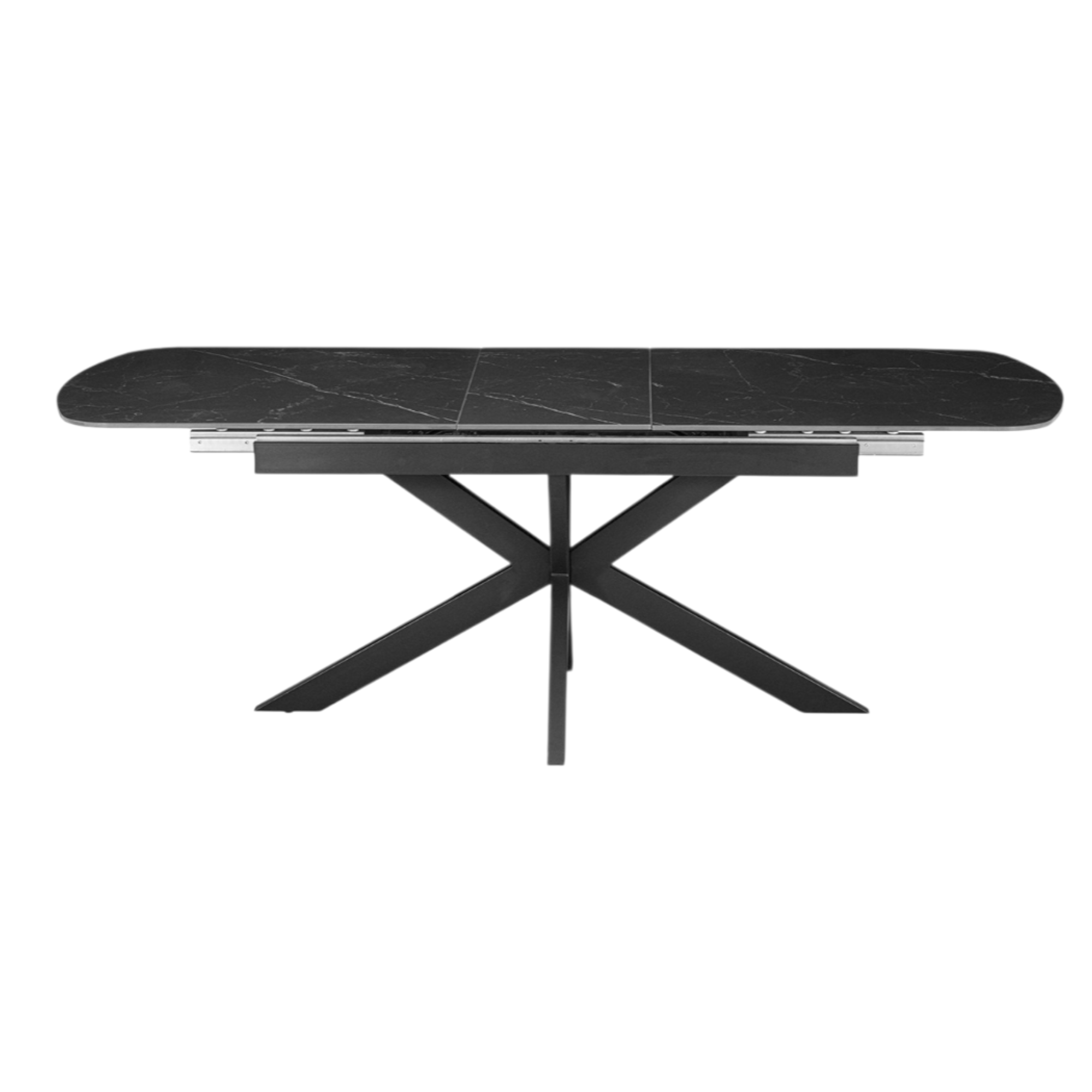 Table extensible Hestia 180-220 cm Ovale Danoise Pierre Noir – Image 3