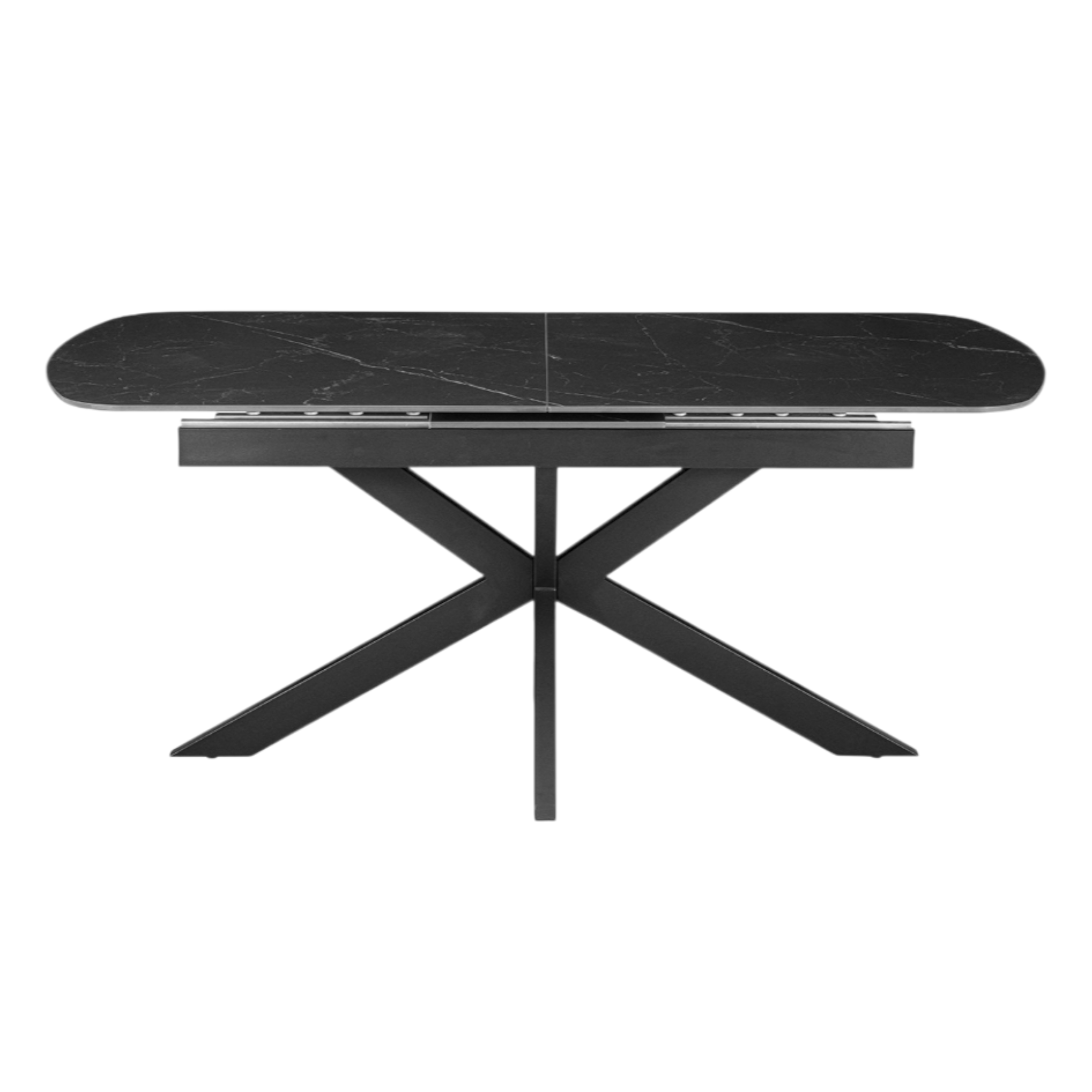 Table extensible Hestia 180-220 cm Ovale Danoise Pierre Noir – Image 4