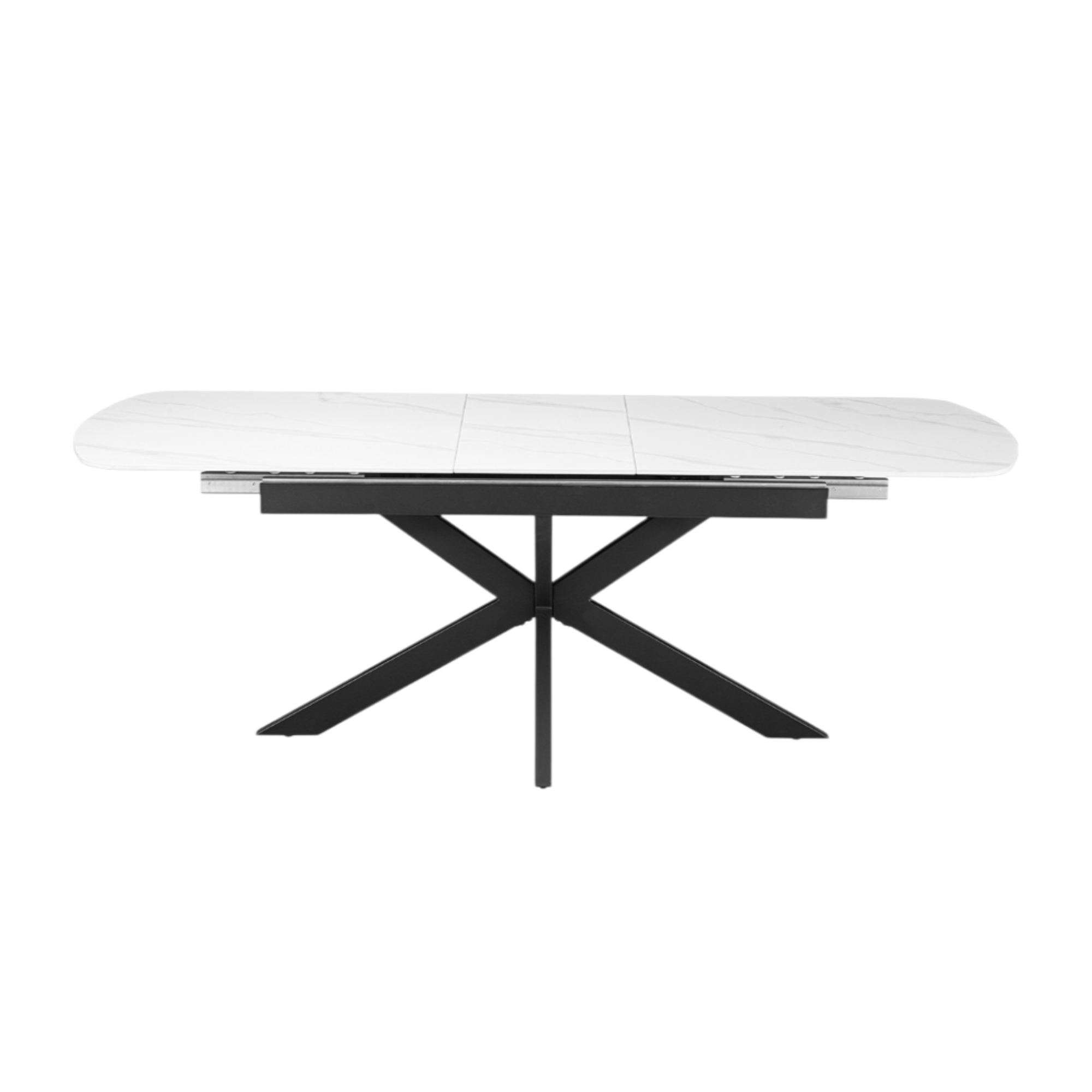 Table extensible Hestia 180-220 cm Ovale Danoise Pierre Blanc – Image 3