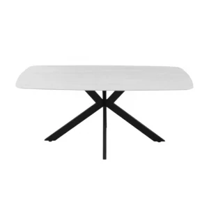 Table Apollo 180 cm Ovale Danoise Pierre Baroque Gris
