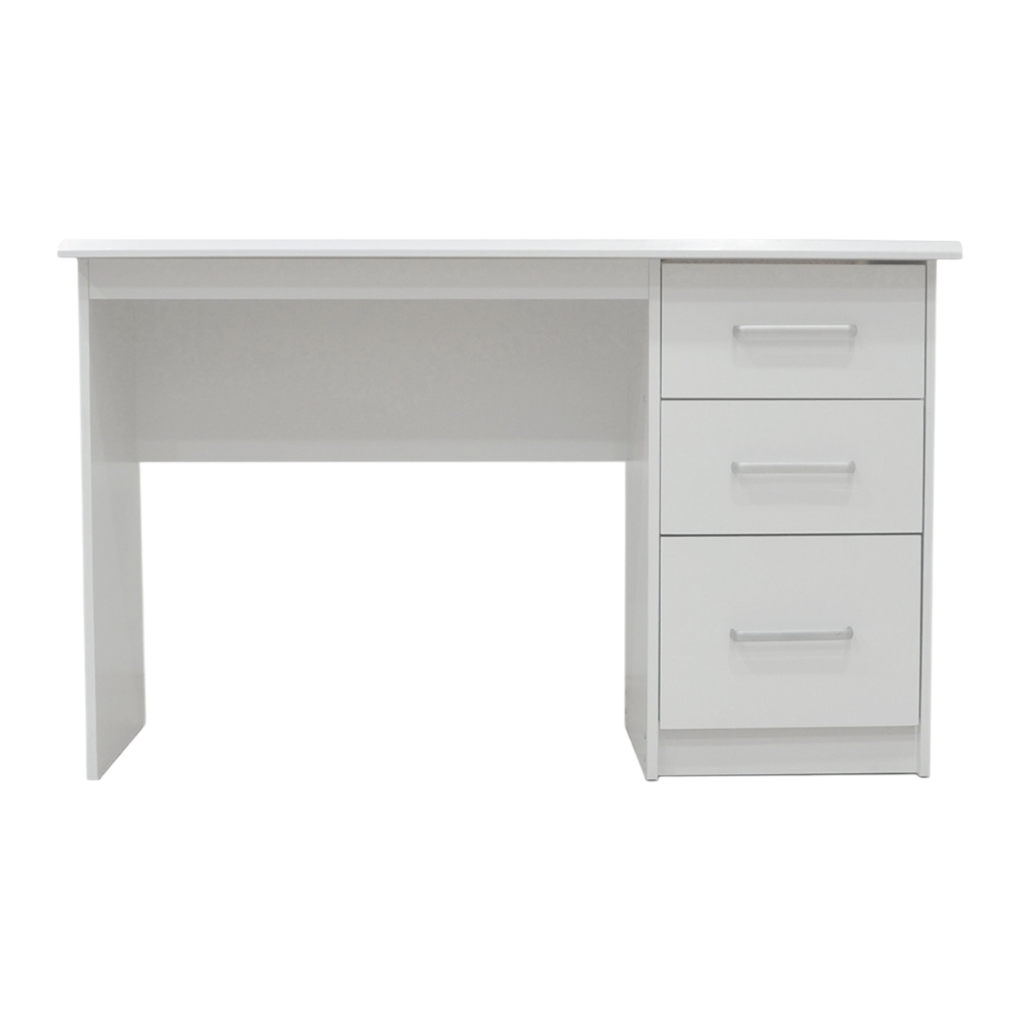 Bureau Mateo 3 tiroirs Blanc