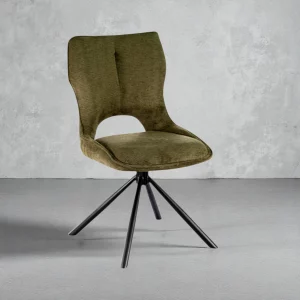 Chaise Mori Pivotant  Tissu Ote Share 353 Vert