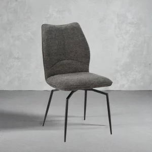 Chaise Lara Pivotant Tissu Ote Sea 456 Gris