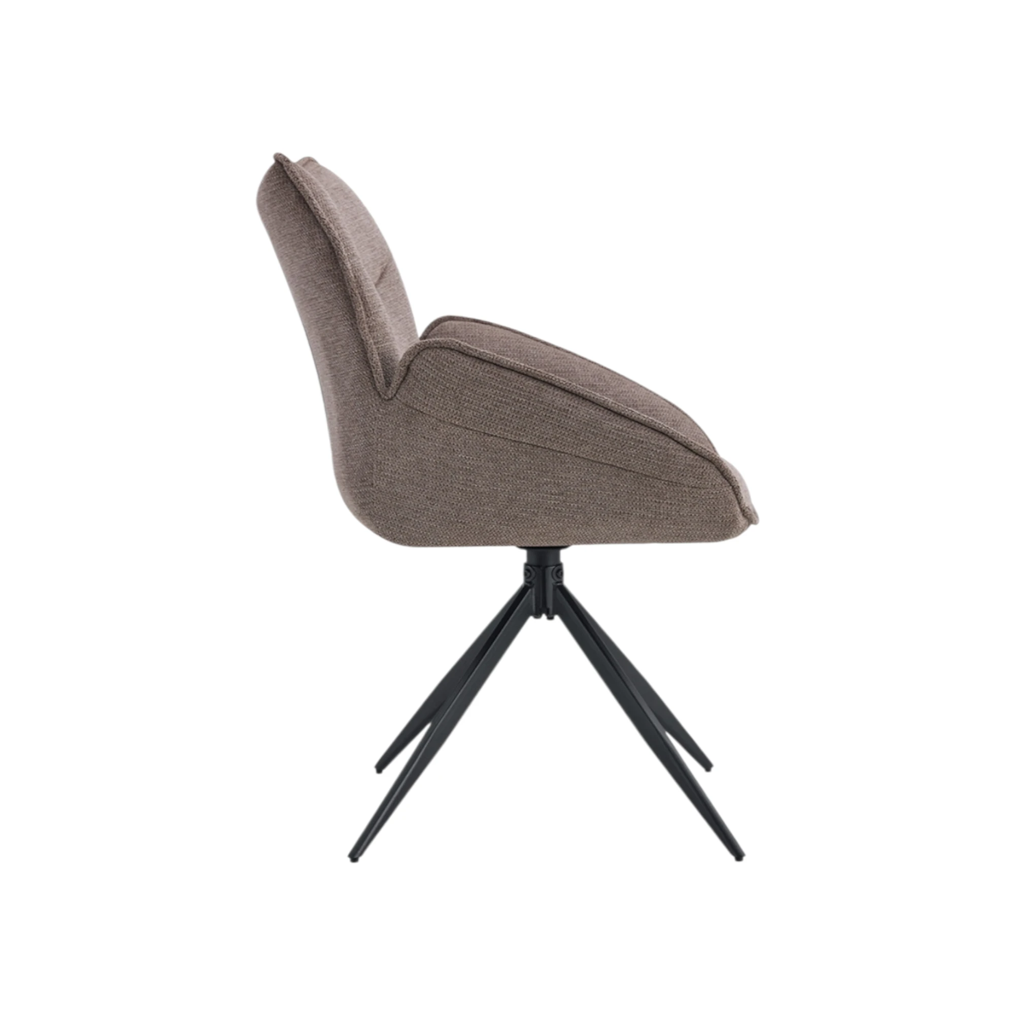 Chaise Mahi Pivotant Tissu Ote Share 400 Poivre – Image 4