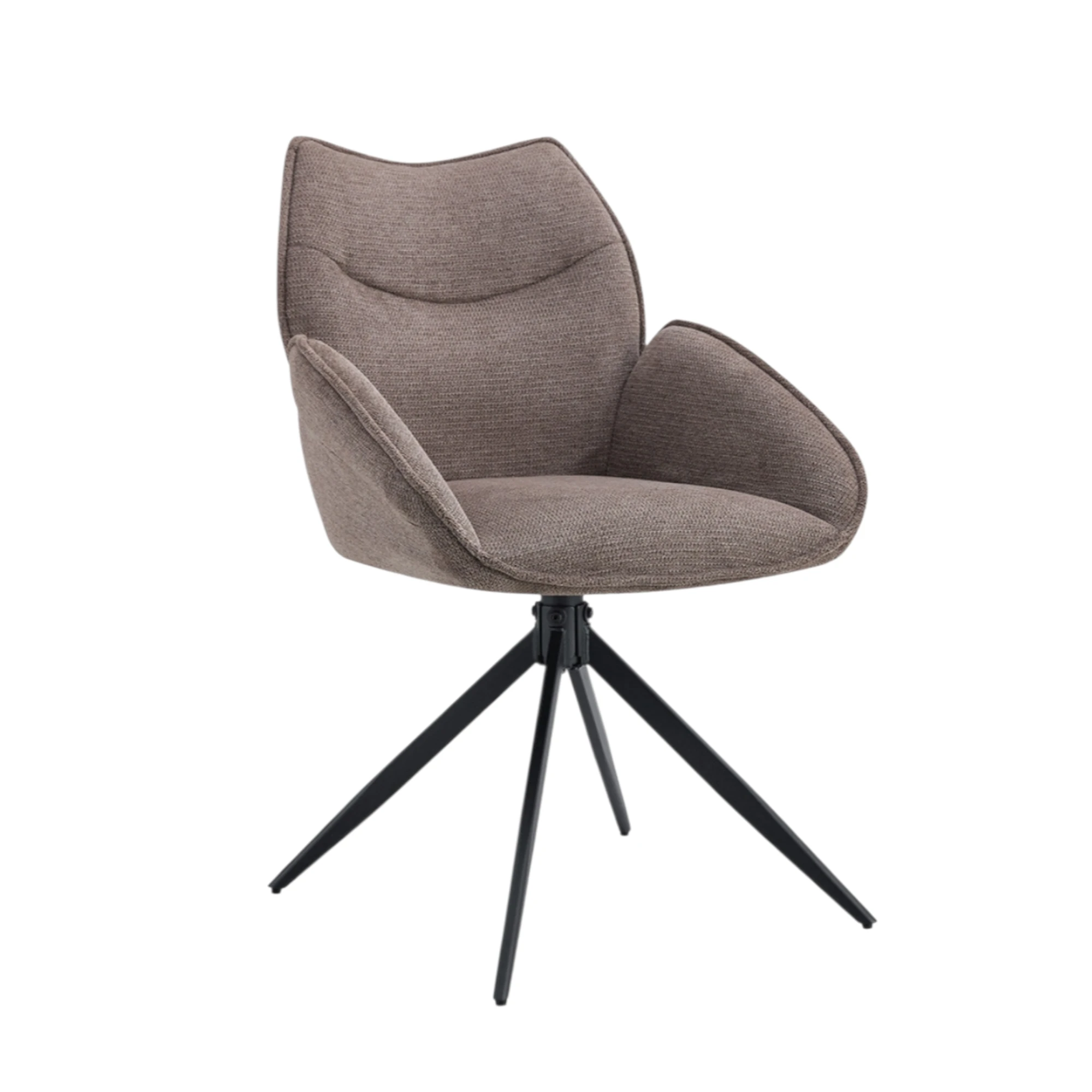 Chaise Mahi Pivotant Tissu Ote Share 400 Poivre – Image 2