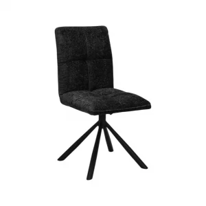 Chaise Jack Pivotant Tissu Gris fonc&eacute;