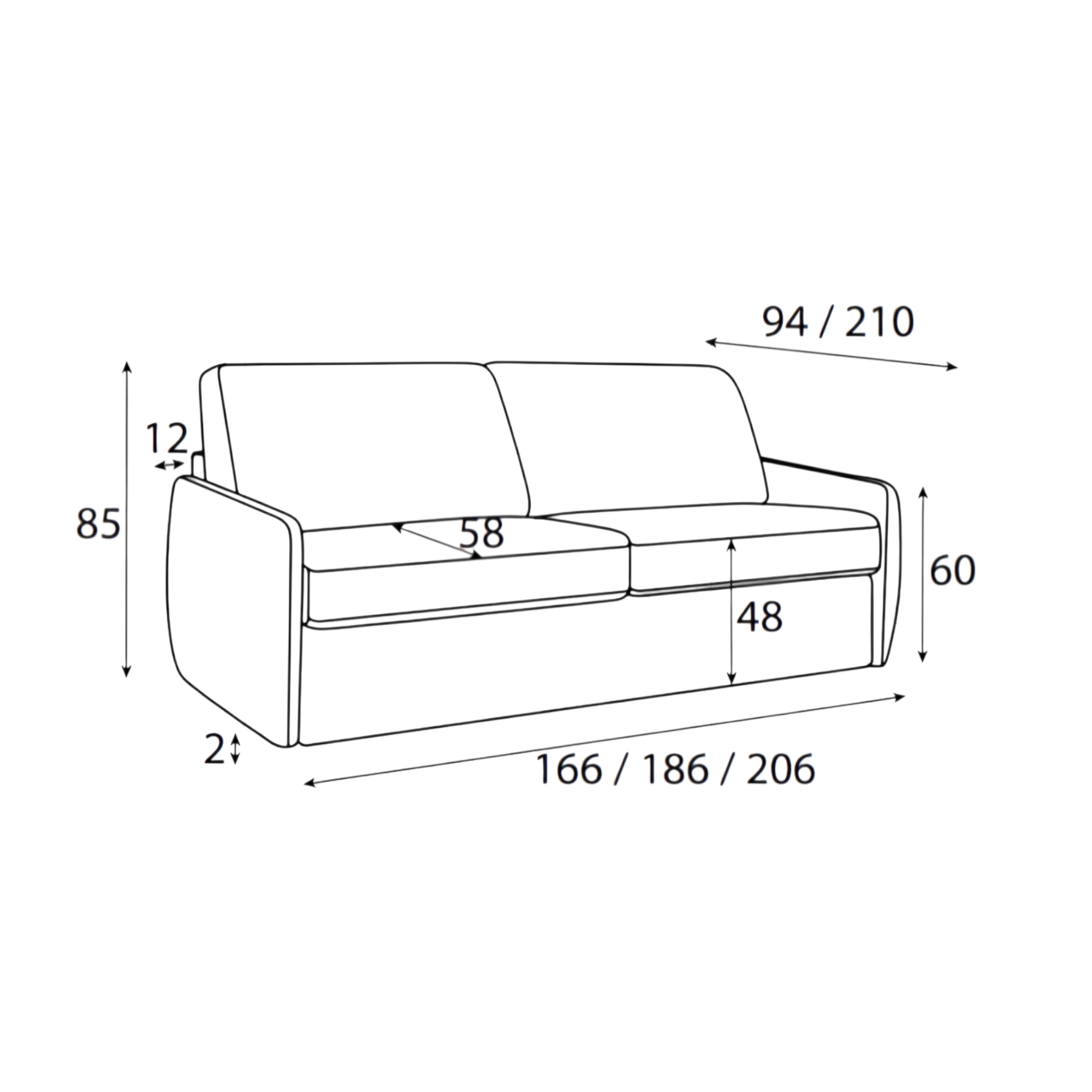 Canapé convertible Janis – Image 4