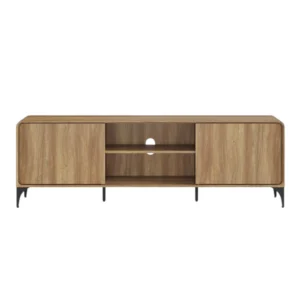 Meuble Tv 170 cm d&eacute;cor ch&ecirc;ne naturel