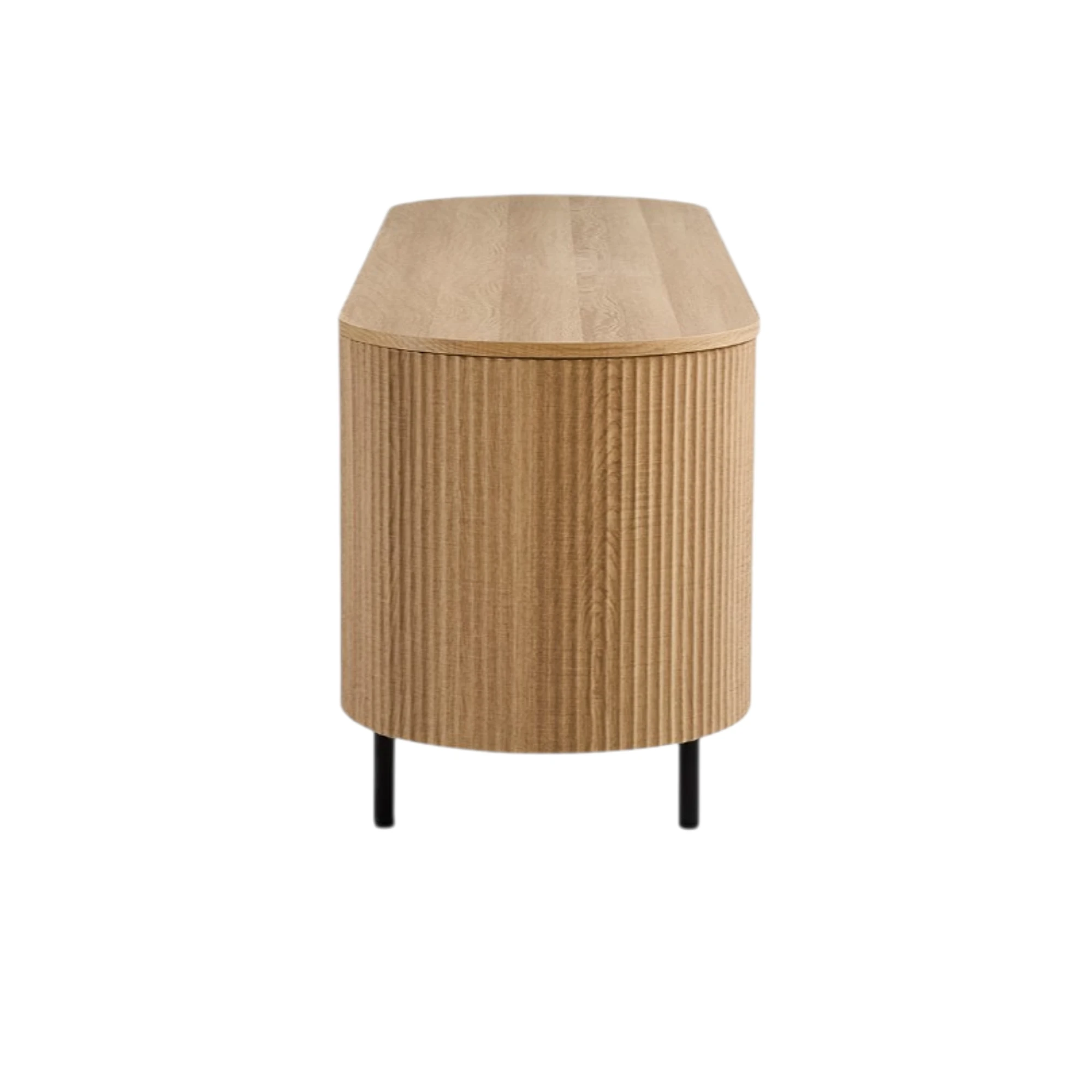 Meuble Tv 160 cm lagos décor chêne naturel – Image 4