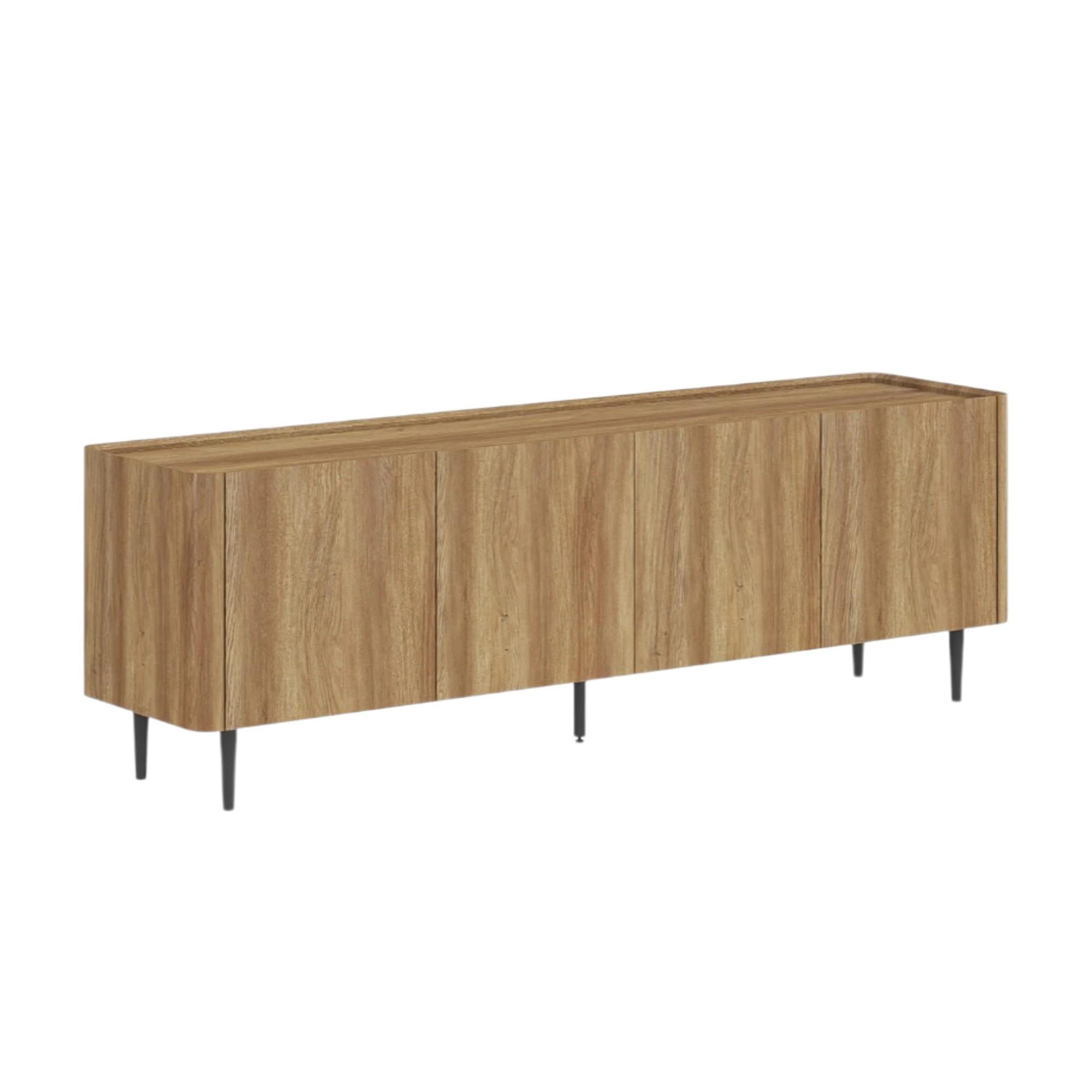 Meuble Tv 170 cm kyoto décor chêne naturel – Image 5
