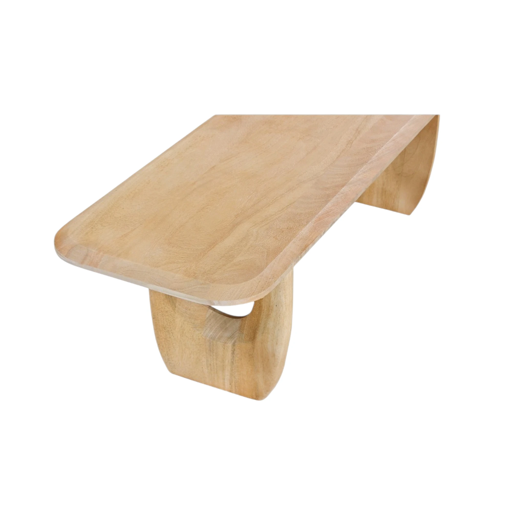 Meuble Tv 160 bois de manguier amande – Image 4
